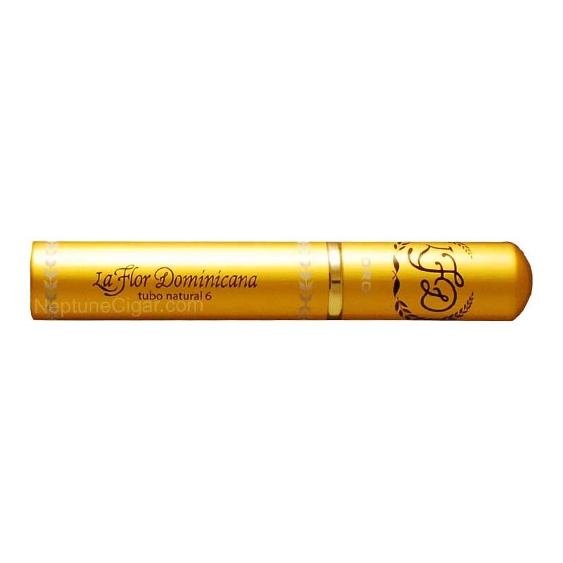 La Flor Dominicana La Flor Dominicana Oro Tubo No. 6 Natural