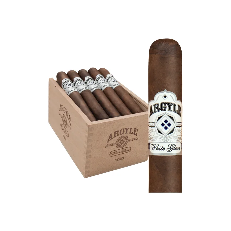 Argyle White Glove